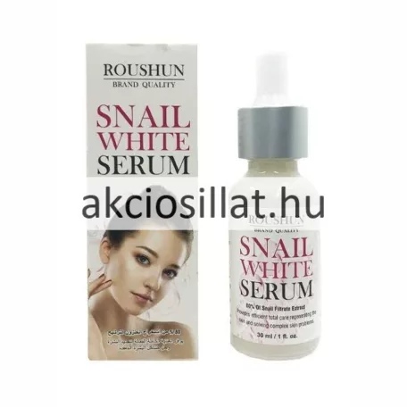 Roushun Snail White Serum arcszérum 30ml