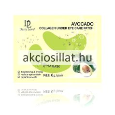   Darry Love Collagen Avocado Eye Serum Mask szemmaszk avokádóval és kollagénnel 6g 1pár