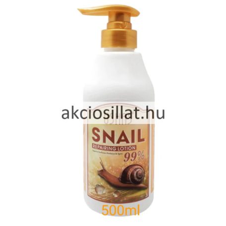 Ushas Snail Repairing Lotion csiganyál kivonatos bőrjavító testápóló 500ml