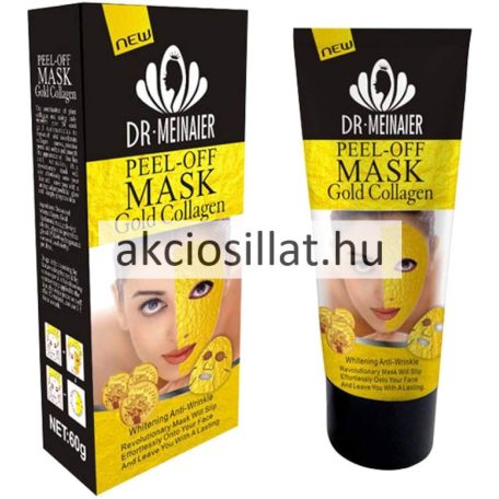 Dr Meinaier Peel-Off Gold Collagen Mask Arcmaszk Arany Kollagénes 60g