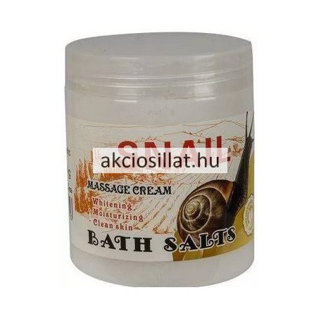 Snail Massage Cream Bath Salts fürdősó 350g