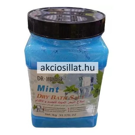 Dr Meinaier Mint Bath Salt Mentolos fürdősó 1000g