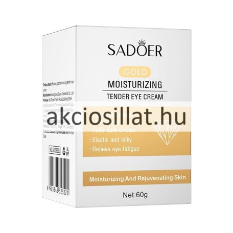 Sadoer Gold Moisturizing Tender Eye Cream Szemránckrém 60g
