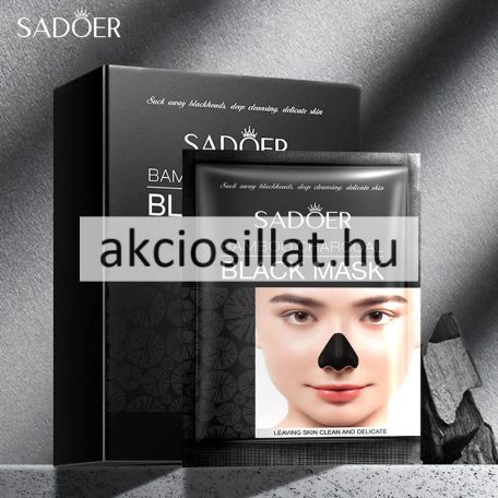 Sadoer Bamboo Charcoal Black Mask arcmaszk 10x6g