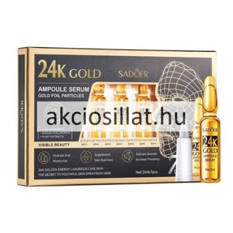 Sadoer 24K Gold Ampoule Serum ampullás arcszérum 7x2ml