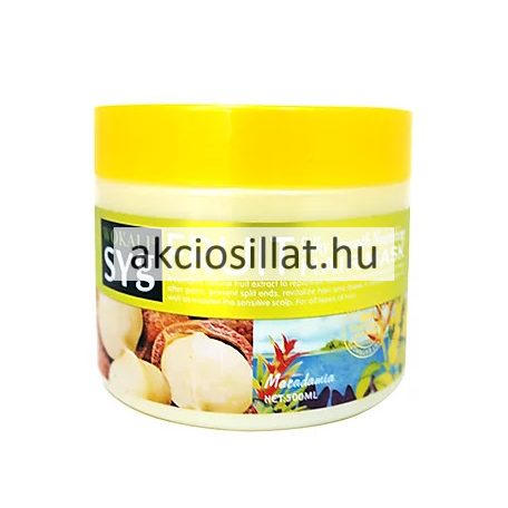 Wokali Frutt Silky Smooth Nourishing Hajpakolás Macadamia 500ml