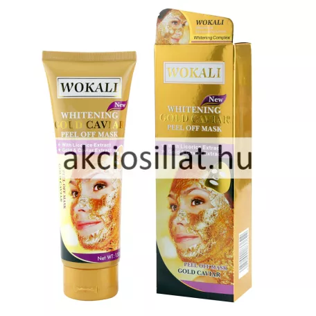 Wokali Gold Caviar Lehúzható Arcmaszk 130ml