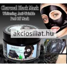 Wokali Charcoal Black Peel Off 300g-os lehúzható fekete arcmaszk fekete tégelyben