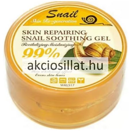 Wokali Skin Repairing 99% Snail Soothing Gel Hidratáló Zselé 300g