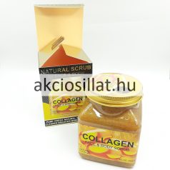   Wokali Natural Scrub Collagen Kollagénes Arc és Testradír 500ml