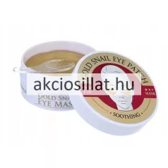 Wokali Gold Snail Eye Mask 60db-os hidrogél szemmaszk arany-piros tégelyben