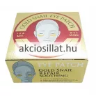 Wokali Gold Snail Eye Mask 60db-os hidrogél szemmaszk arany-piros tégelyben