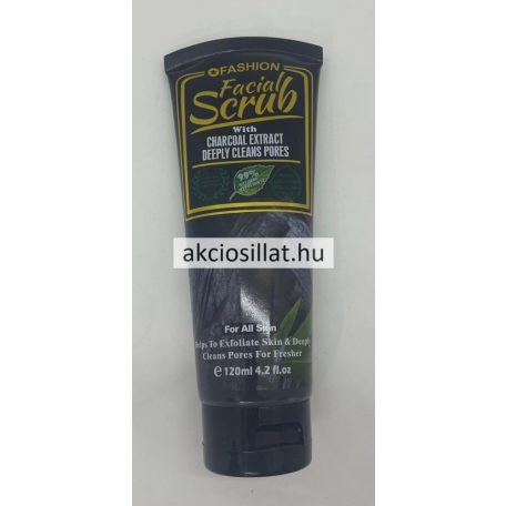 Wokali Facial Scrub Charcoal arcradír 120ml