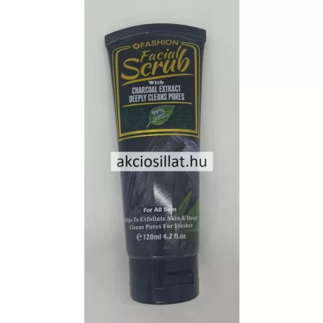 Wokali Facial Scrub Charcoal arcradír 120ml