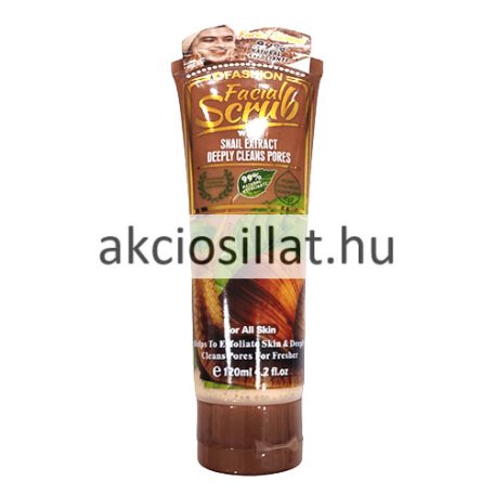 Wokali Facial Scrub Snail arcradír 120ml