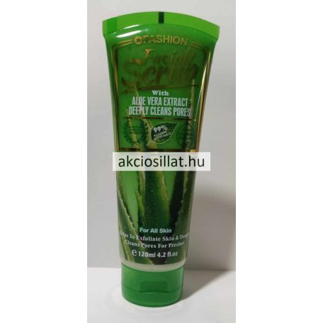 Wokali Facial Scrub Aloe Vera arcradír 120ml