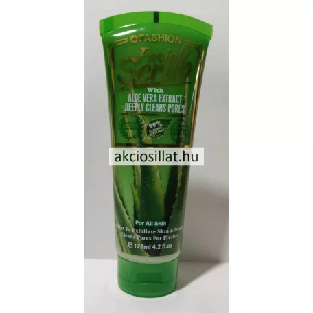 Wokali Facial Scrub Aloe Vera arcradír 120ml