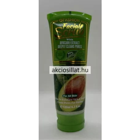 Wokali Facial Scrub Avocado arcradír 120ml