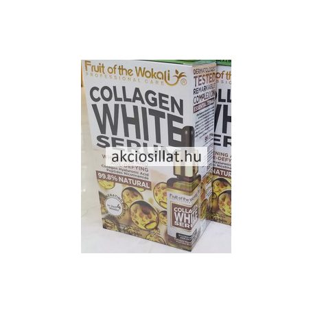 Wokali Collagen White öregedésgátló arcszérum kollagénnel 2x50ml