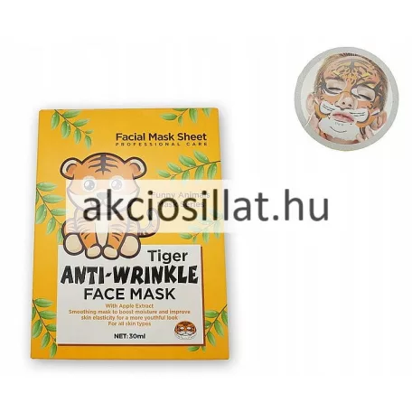 Wokali Animal Tiger Anti-Wrinkle Face Mask arcmaszk 30ml