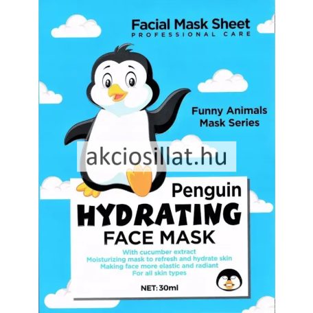 Wokali Animal Penguin Hydrating Face Mask arcmaszk 30ml