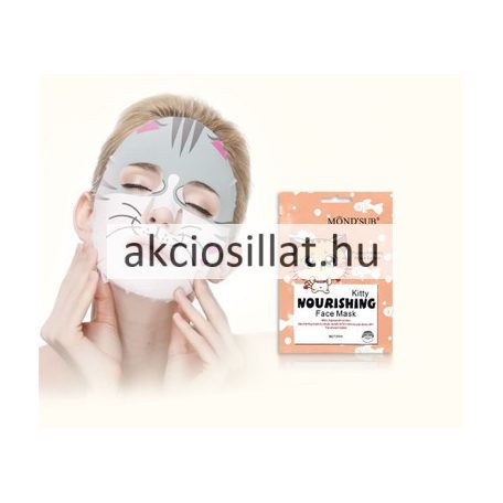Wokali Animal Kitty Nourishing Face Mask arcmaszk 30ml