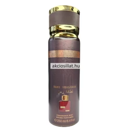 Verlorna Ramz Testpermet 250ml / Lattafa Ramz Gold parfüm utánzat