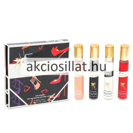 Mystical Cool Girl EDP 20ml x 4db  / Carolina Herrera Good Girl parfüm utánzat