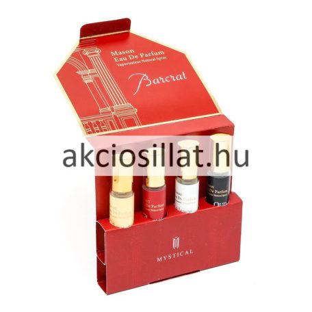 Mystical Mason Eau De Parfum Barcrat EDP 20ml x 4db  / Maison Francis Kurkdjian Baccarat Rouge 540 parfüm utánzat