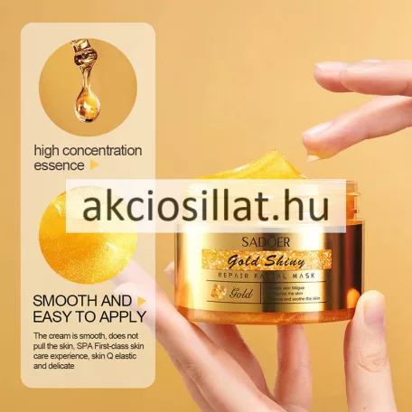 Sadoer Gold Shiny Repair Facial Mask arcmaszk 120g