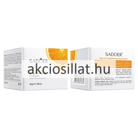 Sadoer Vitamin C Brightening Cream Arckrém 50g