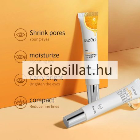 Sadoer Vitamin C Brightening Eye Cream C-Vitaminos Világosító Szemránckrém Esszencia 20g