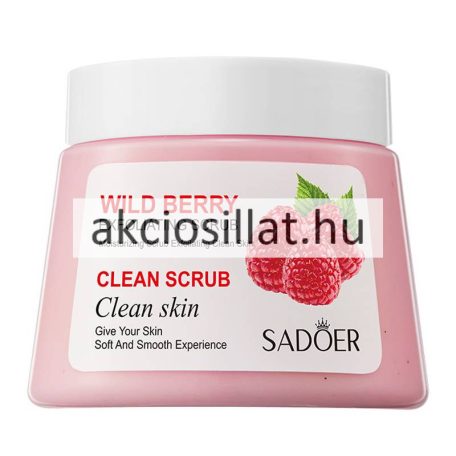 Sadoer Wild Berry hámlasztó bőrradír 250g