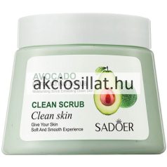 Sadoer Avokádós Tisztító Testradír 250g