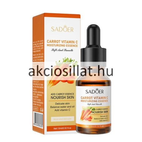 Sadoer Carrot Vitamin C Moisturizing Essence arc esszencia 15ml