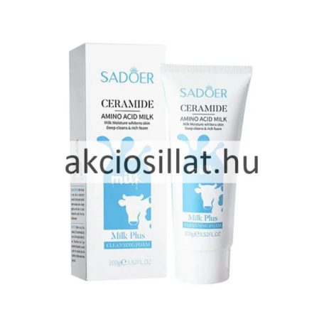 Sadoer Ceramide Acid Milk Cleansing Foam Arctisztító 100g