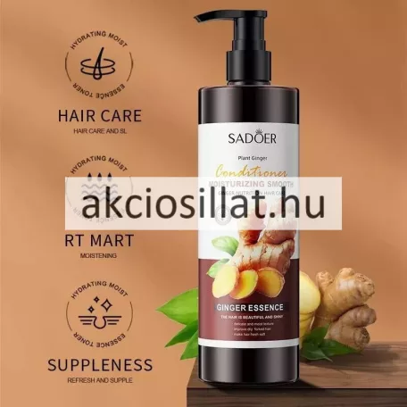 Sadoer Ginger Essence Conditioner gyömbér kivonatot tartalmazó hajbalzsam 500ml