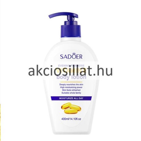 Sadoer Evening Primrose Vitamin E Hidratáló Testápoló 400ml