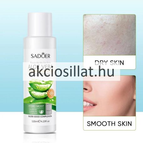 Sadoer Aloe Vera Face Lotion Aloe Verás Hidratáló Arcápoló 120ml