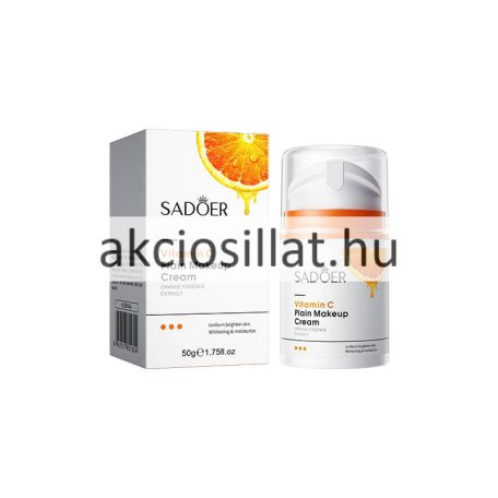 Sadoer Vitamin C Plain Make Up Cream Arckrém 50g