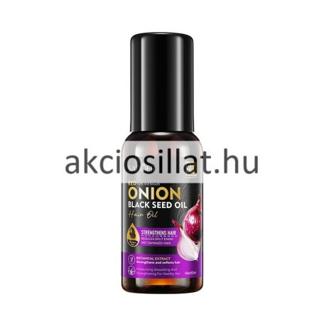 Sadoer Red Onion Black Seed Hajápoló Olaj 60ml