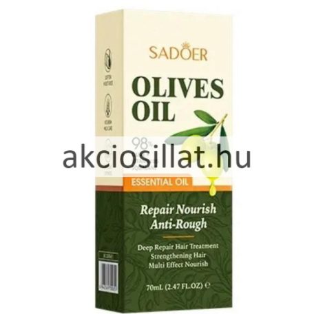 Sadoer Olives Oil Olivaolajos Hajápóló Olaj 70ml