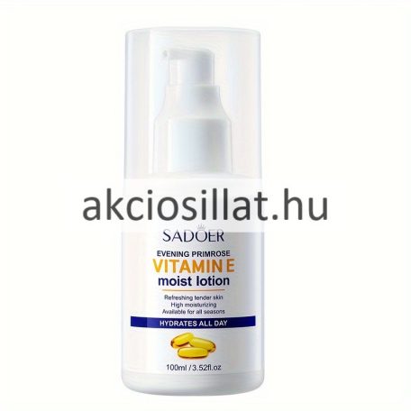 Sadoer Evening Primrose Vitamin E Hidratáló Arckrém 100ml