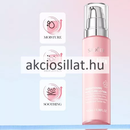 Sadoer Collagen Sakura Brightening Moisture Lotion Kollagénes Japán cseresznyevirágos bőrápoló krém 100ml
