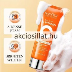   Sadoer Skin Active 5x Vitamin C Face Cleanser C-vitaminos Arctisztító 100g