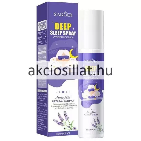 Sadoer Deep Sleep Levendula Alvást Segítő párna illatosító spray 85ml