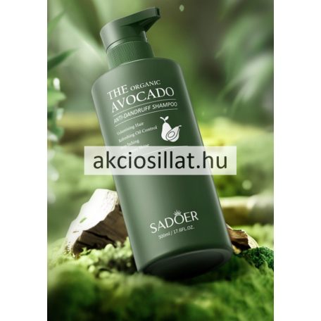 Sadoer Organic Avocado Bio Avokádós Sampon 500ml