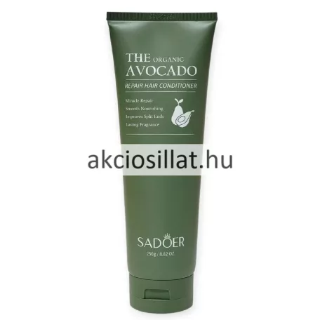 Sadoer Organic Avocado Bio Avokádós Hajbalzsam 250g