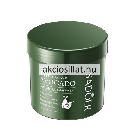 Sadoer Organic Avocado Bio Avokádós hajmaszk 500ml