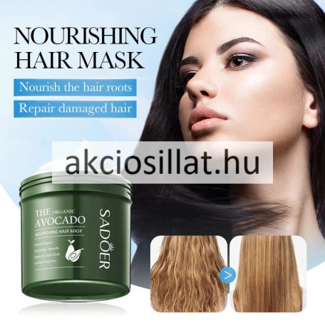Sadoer Organic Avocado Bio Avokádós hajmaszk 500ml